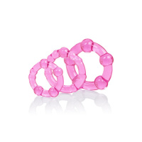 CalExotics Island Rings | Roze