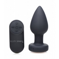 Booty Sparks - Vibrerende Buttplug Met LED-licht - Medium
