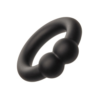 CalExotics Alpha Liquid Silicone Muscle Ring | Zwart