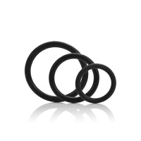 CalExotics Tri-Rings | Zwart