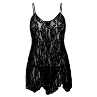 My Dreams Rose Kanten Babydoll - Zwart
