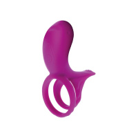 Xocoon Couples Stimulator Ring | Fuchsia