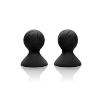 CalExotics Nipple Play Silicone Pro Nipple Suckers | Zwart