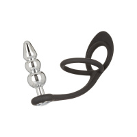 CalExotics Star Fucker Beaded Plug | Zilver