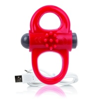 The Screaming O - Charged Yoga Vibe Ring Red