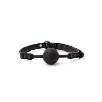 NS Novelties Sinful Soft Silicone Gag | Zwart