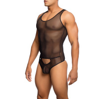 MOB Eroticwear Sexy Sheer Body | Zwart