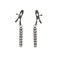CalExotics Euphoria Collection Chain Nipple Clamps | Zwart