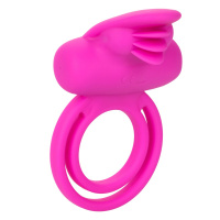 CalExotics Silicone Rechargeable Dual Clit Flicker Enhancer | Roze