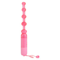 CalExotics Waterproof Vibrating Pleasure Beads | Roze