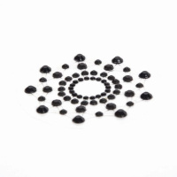 Mimi Tepelstickers - Zwart