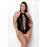 Nancy Body Met Open Kruisje - Zwart