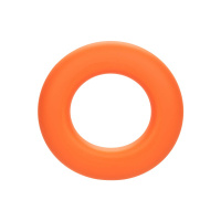 CalExotics Alpha Liquid Silicone Prolong Large Ring | Oranje