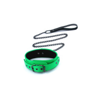 NS Novelties Electra Collar & Leash | Groen