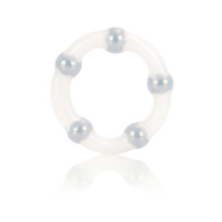 CalExotics Metallic Bead Ring | Transparant