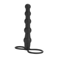 CalExotics Silicone Beaded Double Rider | Zwart