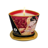 Shunga Massage Candle 170ml | Aardbei