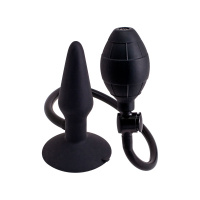 Seven Creations Inflatable Butt Plug S | Zwart