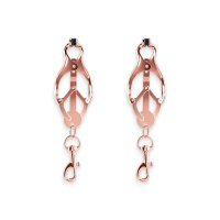 NS Novelties Bound Nipple Clamps C3 | Rose Gold