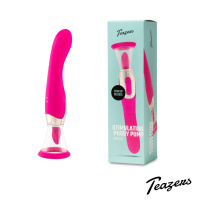 Pleasure Pump Met G-Spot Vibrator - Roze