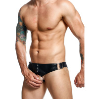 MOB Eroticwear Dngeon Cockring Jockstrap | Zwart