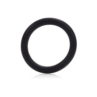 CalExotics Black Rubber Ring - Medium | Zwart