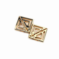 LOCKINK - Verstelbare Tepelklemmen met Lichte Hanger - goud