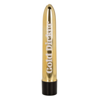 CalExotics Naughty Bits Gold Dicker Personal Vibrator | Goud