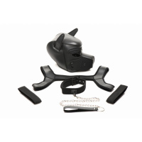 Complete Puppy Bondage Set - Zwart
