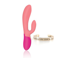 RS - Essentials - Xena Verwarmende Rabbit Vibrator - Koraal