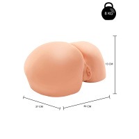 Hidden Desire Bangers Big Bubble Butt Bitch Vibrating | Lichte huidskleur