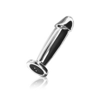 ToyJoy Buttocks Vibrating Metal Buttplug | Zilver