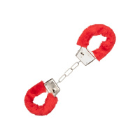 CalExotics Playful Furry Cuffs | Rood