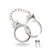 Taboom Bondage Essentials Silver Plated BDSM Handcuffs | Zilver