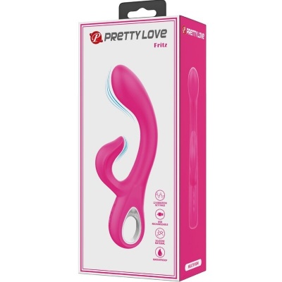 Pretty Love Fritz Rabbit Vibrator Pink - image 9