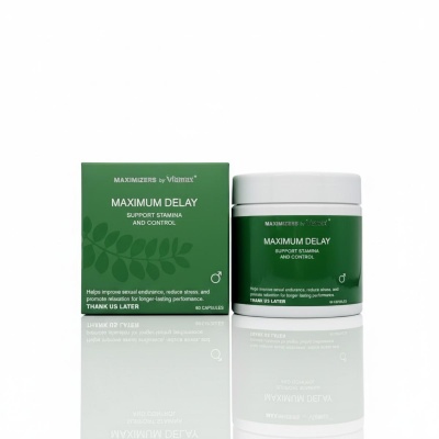 Foto van Maximizers by Viamax - Maximum Delay - 60 Capsules