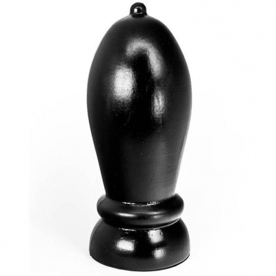 Anal Rolling Plug Black Color 24 Cm