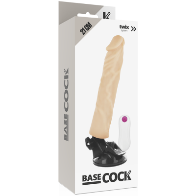 Basecock Realistic Vibrator Flesh 21 cm - image 4