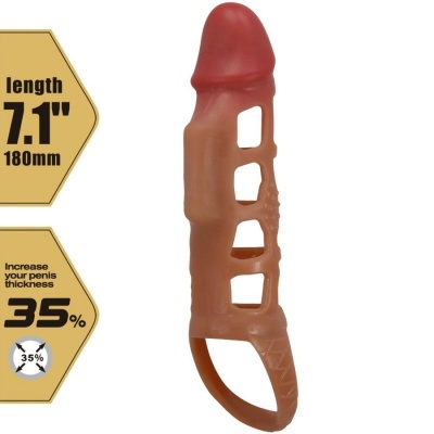 Pretty Love Preston Vibrating Penis Sleeve 18cm - image 7