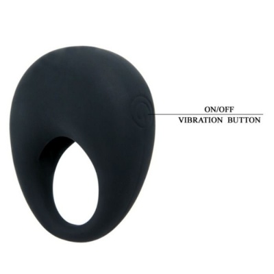 Pretty Love Trap Vibrator Ring Black - image 6