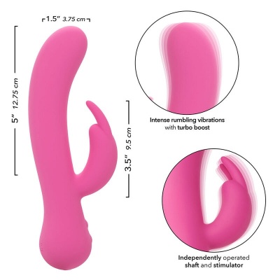 Calexotics First Time Rabbit Vibrator Pink - image 7