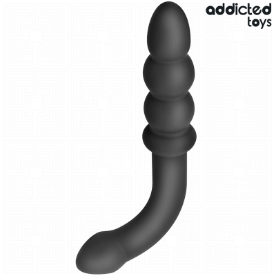 Addicted Toys Double Anal Massager Silicone 16.5CM - image 1