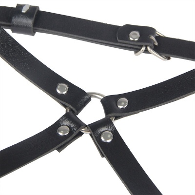 Subblime Leather Waist and Leg Harness Black - image 5