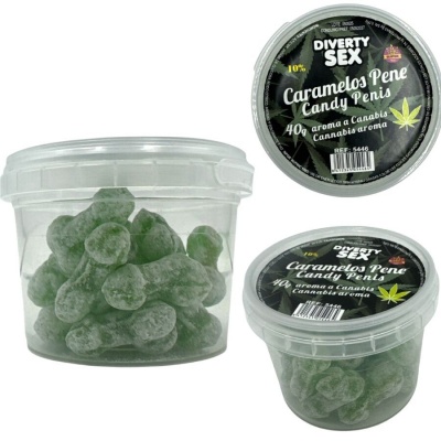 Diablo Goloso - 20 Cannabis Aroma Penis Candies - image 1