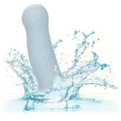 CalExotics Wave Rider Foam Anal Plug Blue - image 8