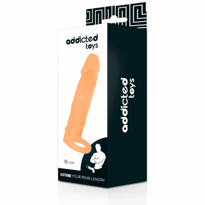 Addicted Toys Penis Extension Sleeve 18cm - image 3