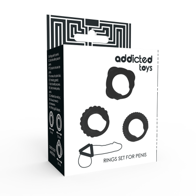 Addicted Toys C-Ring Set Black - image 4