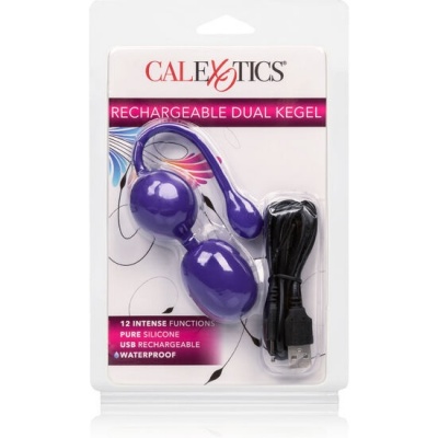 CalExotics Rechargeable Dual Kegel Purple - image 2