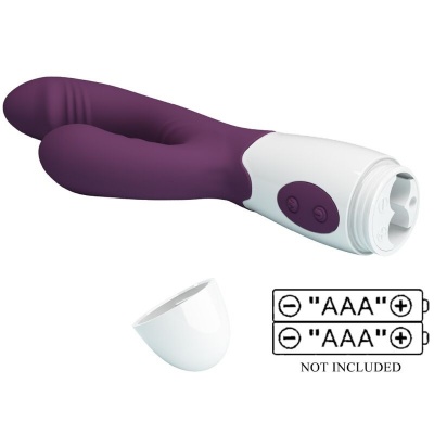 Pretty Love Andre Rabbit Vibrator Purple - image 9