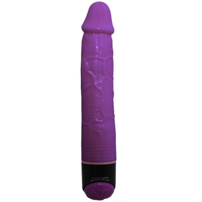 Baile Colorful Realistic Vibrator 23 cm Lilac Baile Colorful Realistic Vibrator 23 cm Lilac